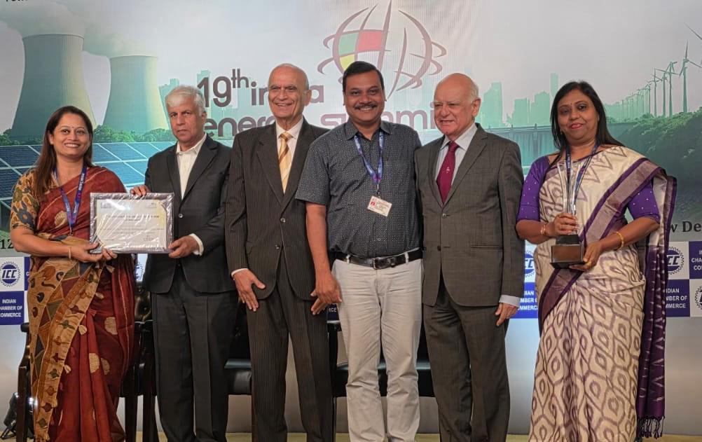Mahavitaran honoured with five awards at National Energy Conference in New Delhi